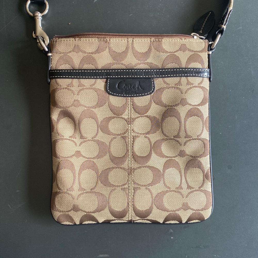 Coach cross body purse